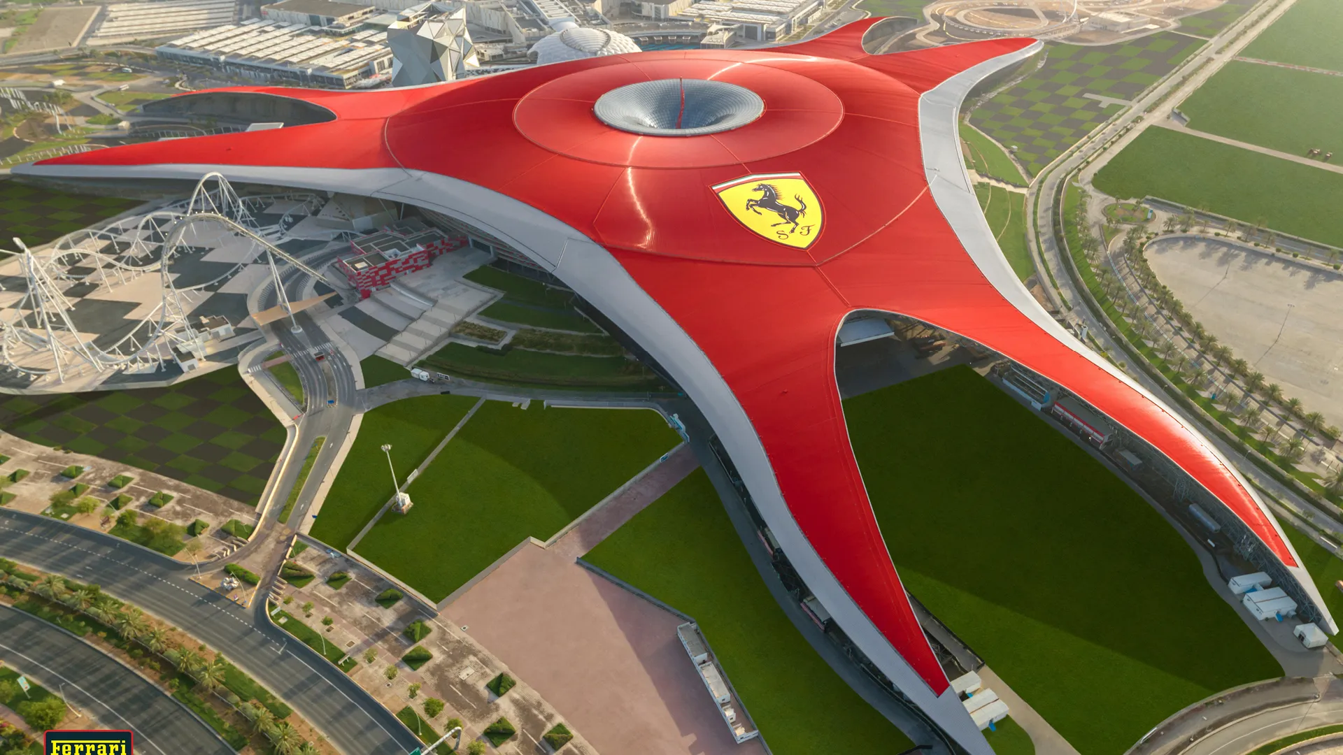 Ferrari World Abu Dhabi exterior