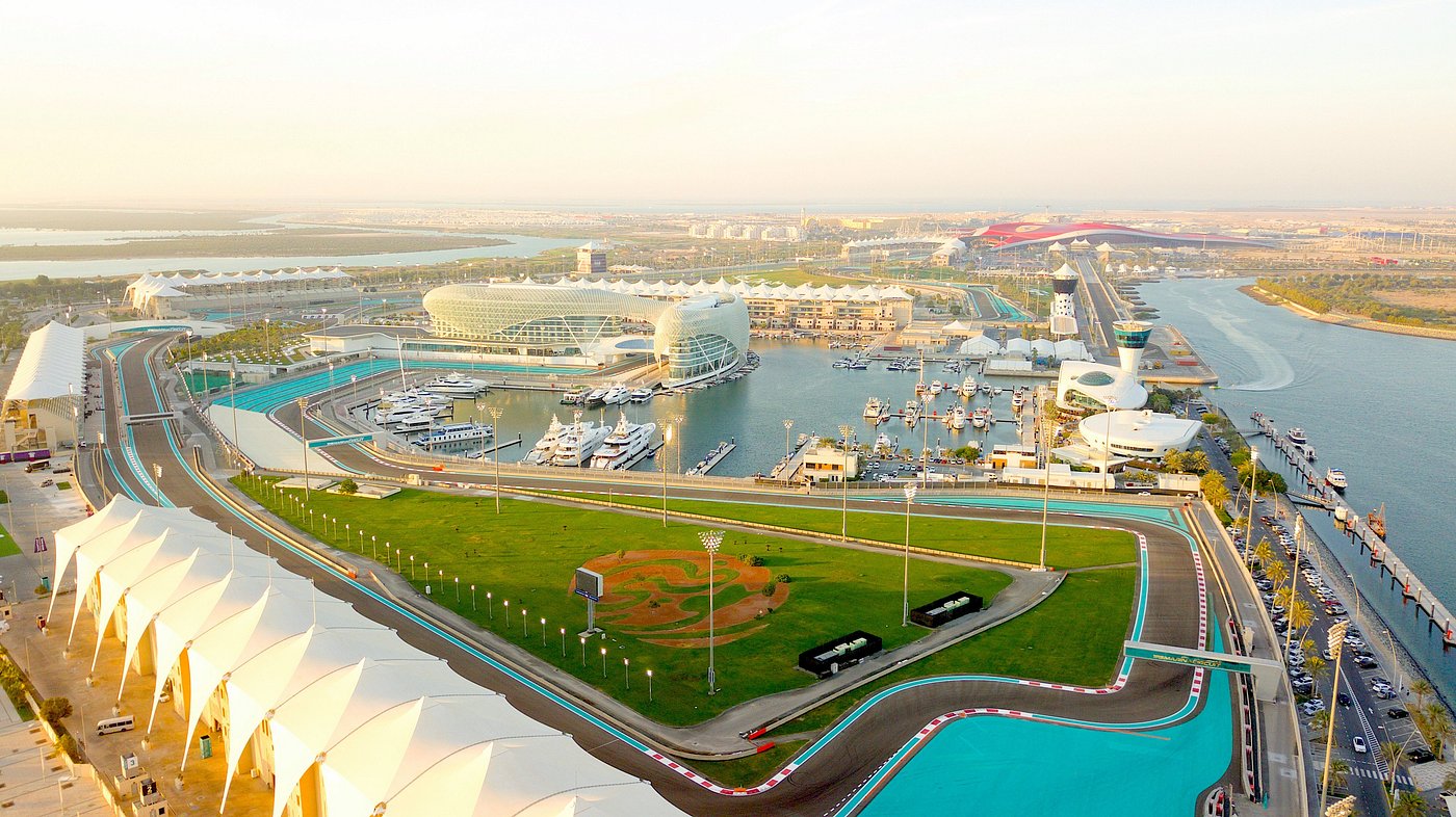 Yas Marina Circuit and Abu Dhabi waterfront
